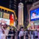 Trump recibe Jinping — vista nocturna de Chongqing, China. Tomada por: BBC Mundo