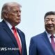 trampa tucídides — Trump y Xi. Tomada por: BBC Mundo