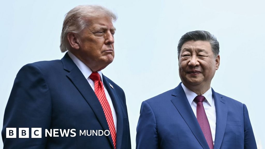 trampa tucídides — Trump y Xi. Tomada por: BBC Mundo