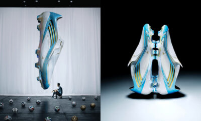máximo goleador — Adidas presenta un diseño de calzado especial en homenaje al récord histórico de Lionel Messi. Foto de: Marca