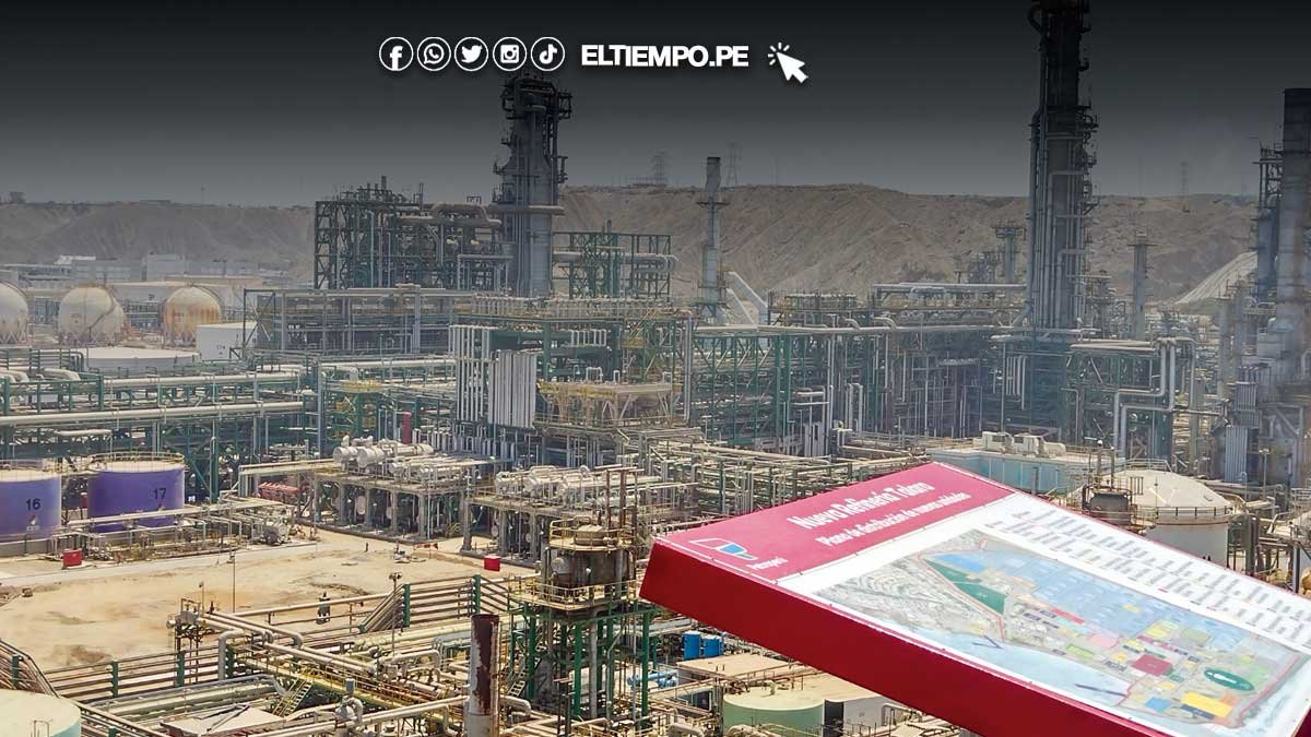 acciones legales — Instalaciones de la refinería en Talara donde se discute la posible concesión a Petroperú. Foto de: ELTIEMPO.PE
