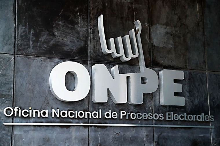 financiamiento privado — Logotipo de la Oficina Nacional de Procesos Electorales (ONPE) en Perú, organismo encargado de supervisar los procesos electorales. Foto de: El Peruano
