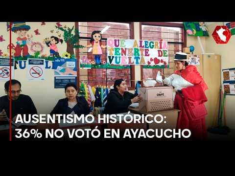 segunda vuelta — Se muestra un banner gráfico con texto que dice "buhocomunidad". Foto de: El Búho