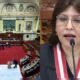 colegios profesionales — Delia Espinoza durante una sesión en el Colegio de Abogados de Lima, donde se debate la ley que busca apartarla de su cargo. Foto de: La República