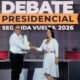 Keiko Fujimori — Imagen de la cobertura sobre Reproches y promesas dominan debate presidencial en Perú - Yahoo. Foto de: Martin Mejia/AP Photo/picture alliance