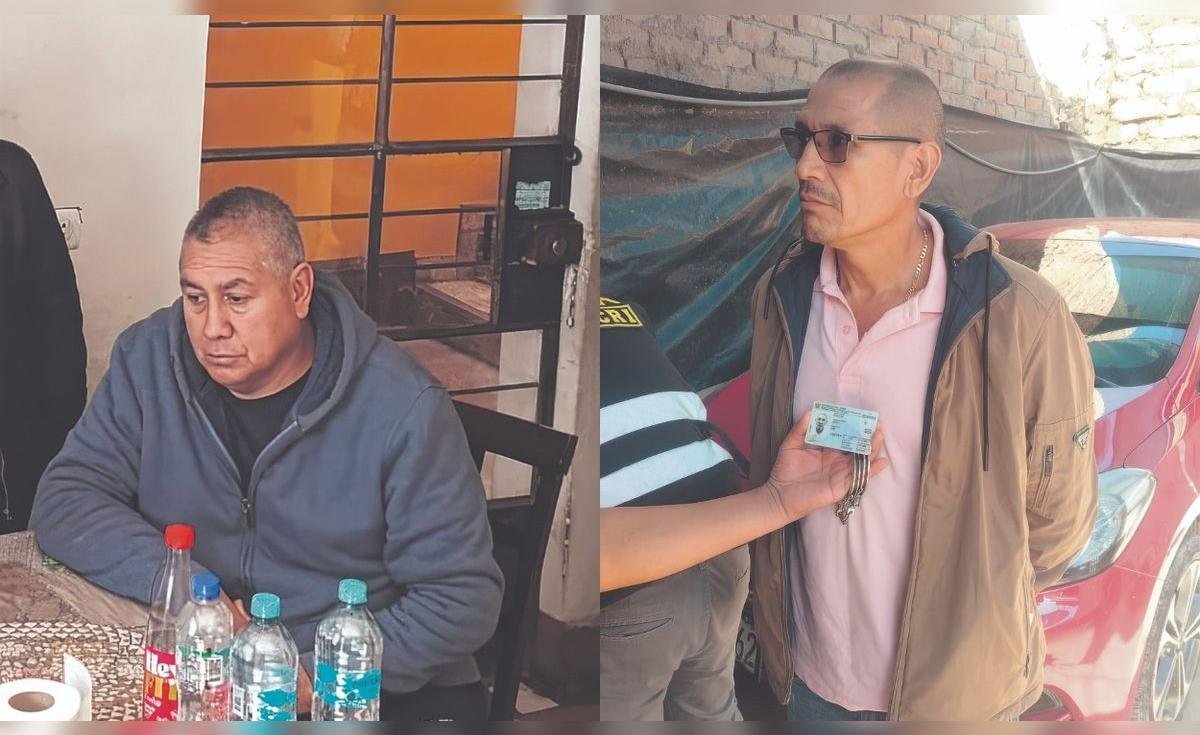 Detienen comandante Criminalística — El jefe policial de Ayacucho, señalado por proveer armas y municiones a narcos del VRAEM, es fotografiado en el contexto de la investigación. Foto de: La República