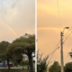 doble arcoíris limeños junio — Un doble arcoíris aparece en el cielo de Lima tras una lluvia ligera durante la temporada de invierno. Foto de: Perú21