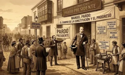 elecciones presidenciales Arequipa 1871 — Imagen de la cobertura sobre Elecciones presidenciales en el Perú de 1871, Arequipa también fue plaza clave. Foto de: El Búho