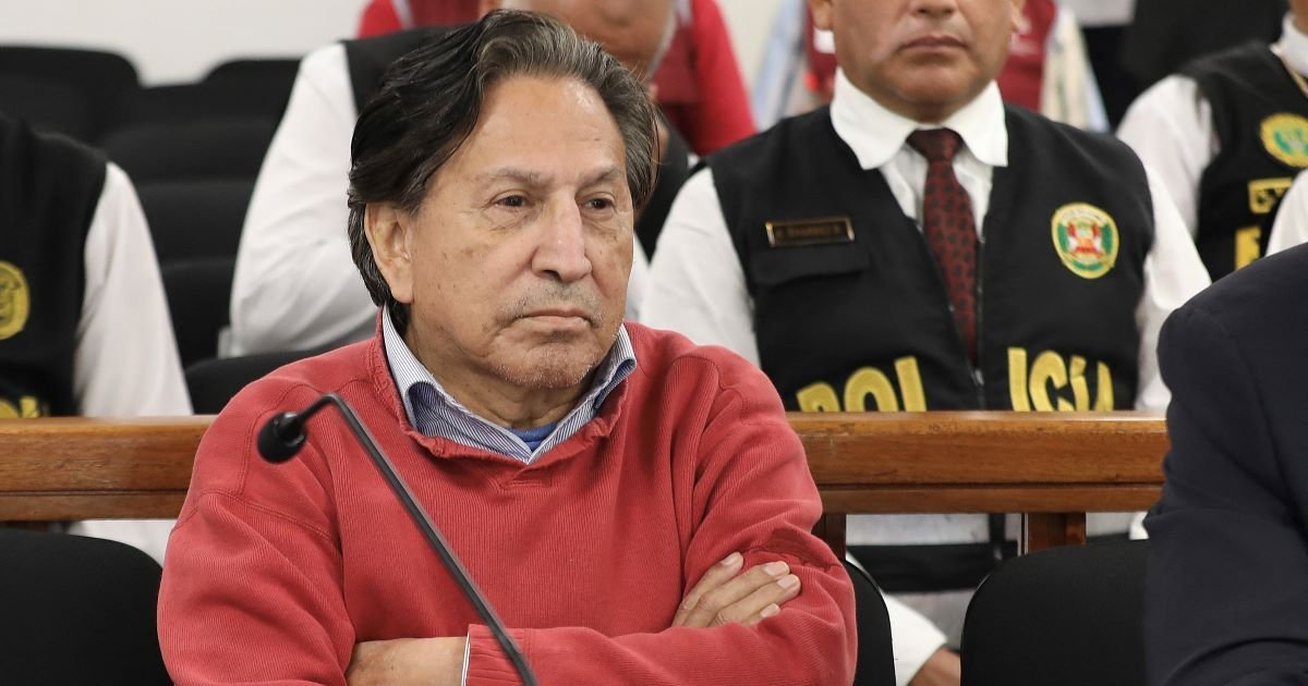 Eliane Karp — El expresidente peruano Alejandro Toledo es captado en una audiencia mientras se solicita un indulto humanitario para él. Foto de: news.google.com