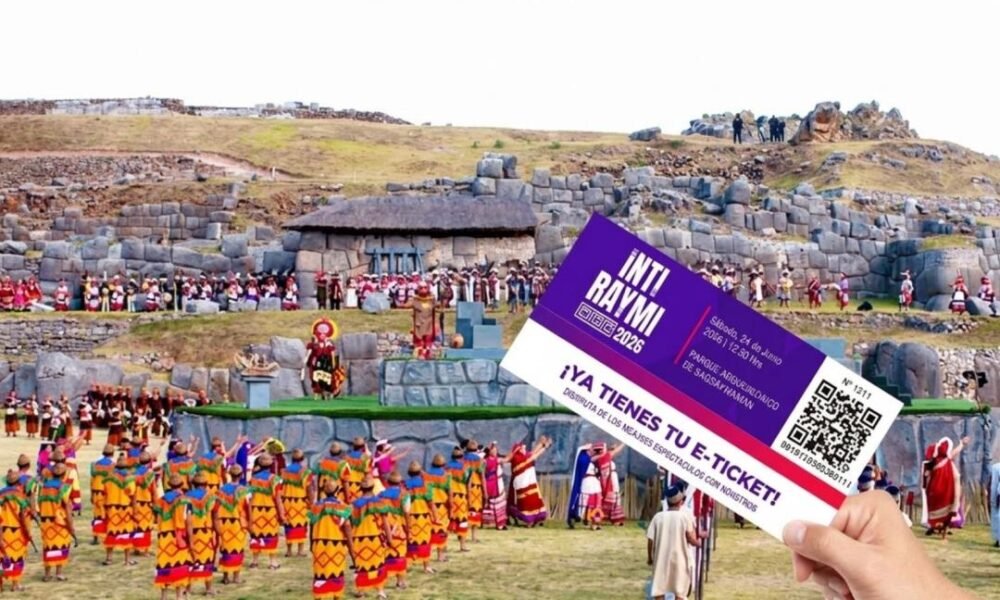 Promoción gráfica del festival Inti Raymi 2026 en Cusco, cuyas entradas se han agotado recientemente. Foto de: Perú21