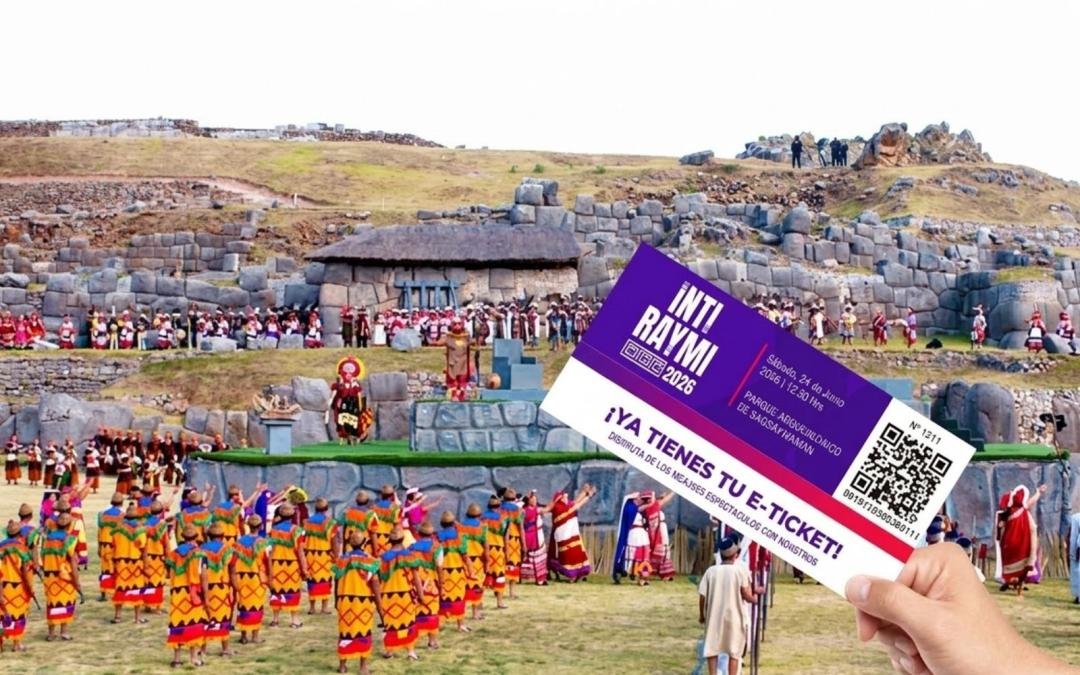 Promoción gráfica del festival Inti Raymi 2026 en Cusco, cuyas entradas se han agotado recientemente. Foto de: Perú21