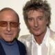 fallecimiento clive davis — El músico Rod Stewart posa junto a Clive Davis en un retrato que evoca la larga trayectoria de ambos en la industria musical. Foto de: Rolling Stone