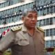 ocho años — El general de la Policía Nacional del Perú, Víctor Zanabria, frente a las oficinas del Ministerio Público. Foto de: La República