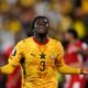 Ghana gana dramáticamente — El jugador Caleb Yirenkyi celebra tras anotar el gol de la victoria para Ghana contra Panamá en el Mundial. Foto de: Kevin Sousa/Reuters