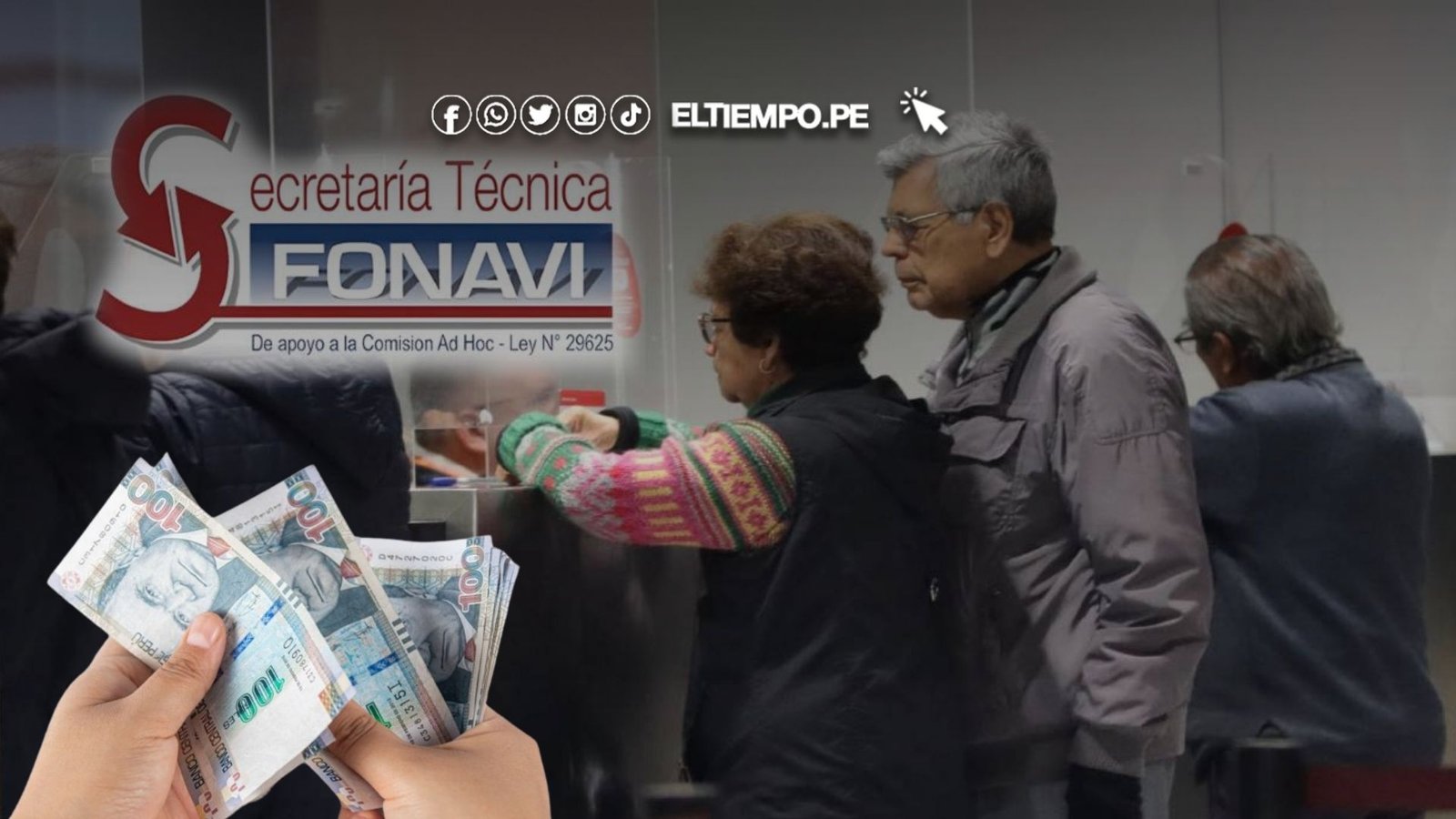 requisitos específicos — Personas en las oficinas de la Secretaría Técnica FONAVI para gestionar el cobro de aportes por fallecidos. Foto de: ELTIEMPO.PE
