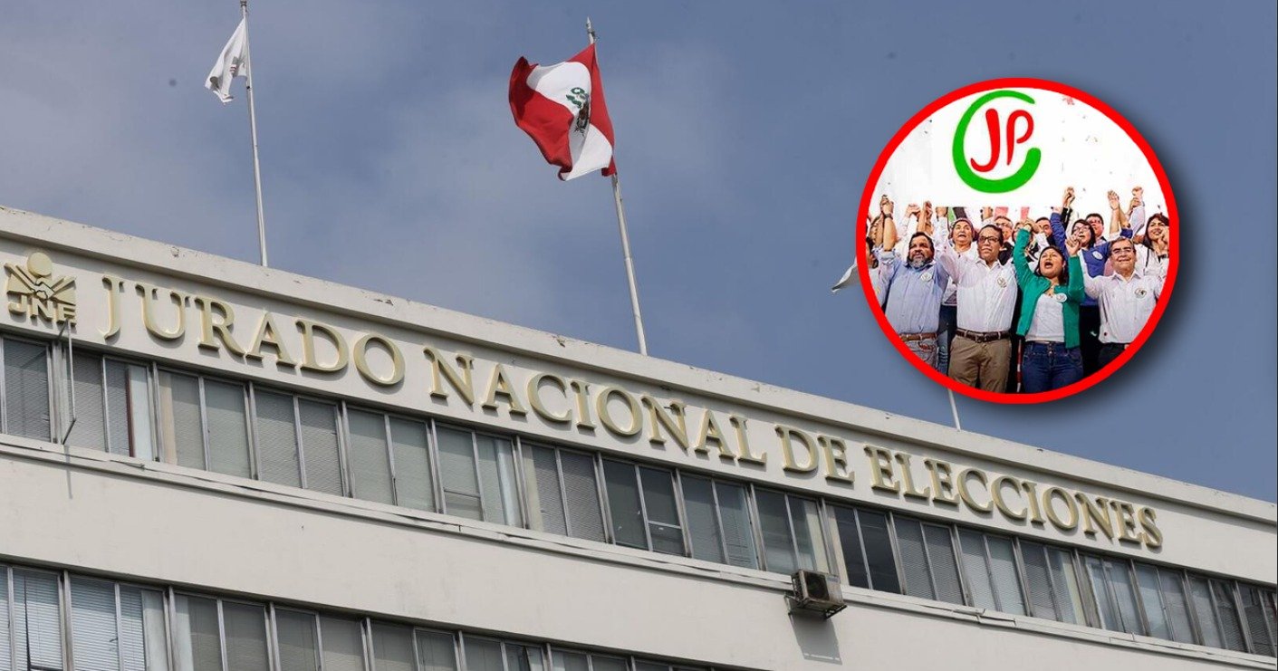 Lima Centro — Fachada del Jurado Nacional de Elecciones en Perú ante la decisión de admitir la apelación de Juntos por el Perú. Foto de: Exitosa Noticias