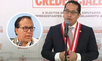 denuncias fraude Juntos por — Representantes del Jurado Nacional de Elecciones y el proceso electoral en Perú ante las denuncias de irregularidades en la segunda vuelta. Foto de: Exitosa Noticias