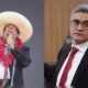 distancia José Domingo Pérez — José Domingo Pérez aparece en una imagen comparativa junto a un hombre con sombrero y guirnaldas de flores. Foto de: La República