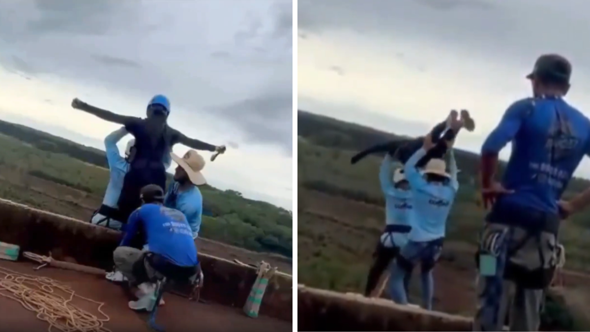 salto bungee accidente Brasil Limeira — Imagen de la cobertura sobre Mujer muere tras hacer salto de bungee: organizadores 'olvidaron' ponerle cuerda. Foto de: Perú21