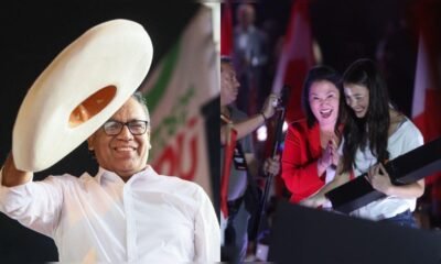 Estadio Monumental — Imagen de la cobertura sobre Keiko Fujimori apela a su entorno familiar y Roberto Sánchez cierra reivindicand. Foto de: La República