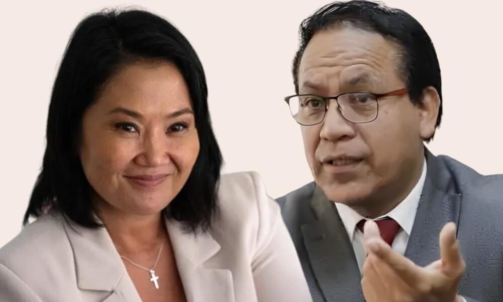 Keiko Fujimori y Roberto Sánchez compiten en el conteo de votos tras las elecciones peruanas. Foto de: Perú21