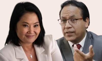 Keiko Fujimori y Roberto Sánchez compiten en el conteo de votos tras las elecciones peruanas. Foto de: Perú21