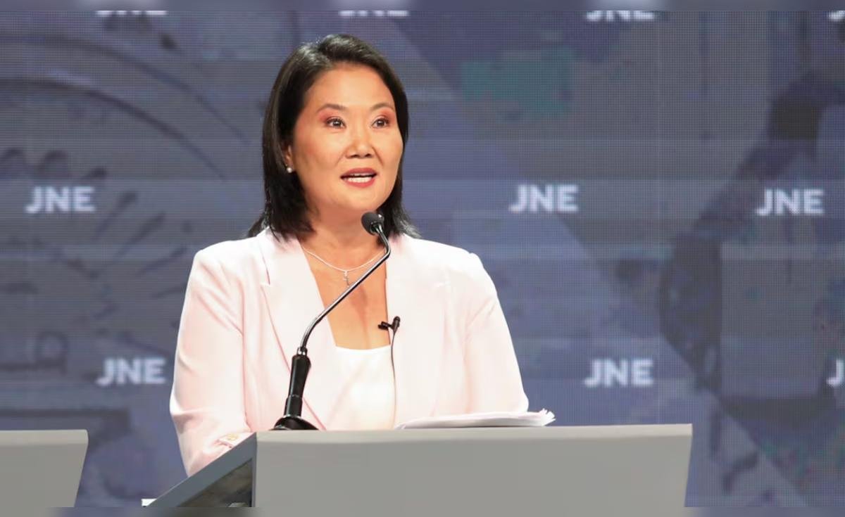 Imagen de la cobertura sobre Keiko Fujimori se aleja de narrativa del fraude tras ocupar primer lugar en el c. Foto de: La República