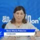 La periodista Rosa María Palacios durante su programa en el canal LR+, donde analiza la situación política de Keiko Fujimori. Foto de: La República