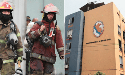 maltrato sistemático — Bomberos y personal de rescate en Perú trabajan bajo protocolos del Instituto Nacional de Defensa Civil (Indeci). Foto de: Exitosa Noticias
