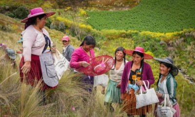 protección especies mujeres indígenas — Mujeres de la comunidad Tari Nomiowa’i en Ecuador participan en la protección y monitoreo de los nidos de tortuga charapa. Foto de: CI Ecuador