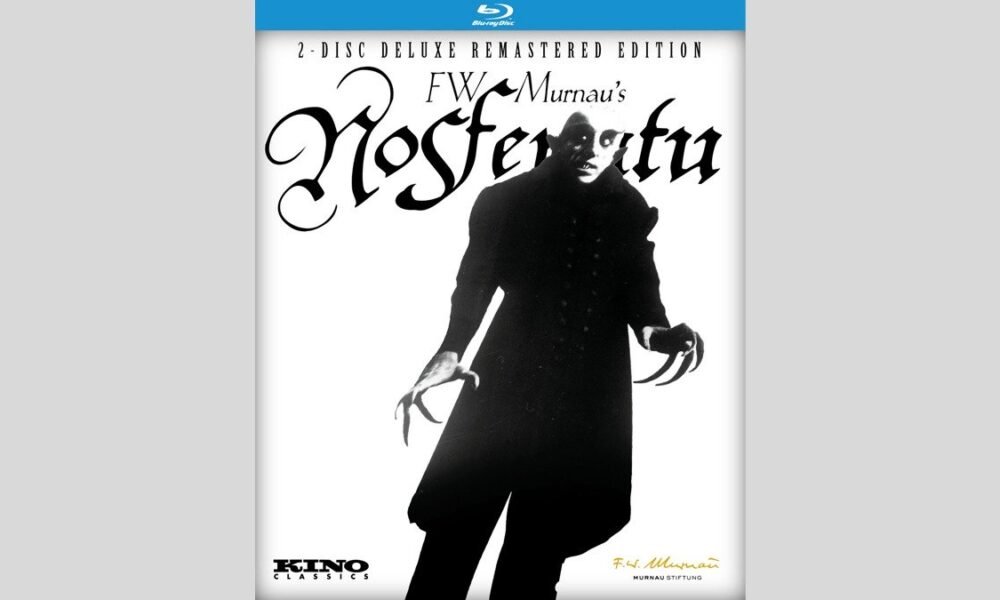 Nosferatu refleja identidad — Póster de la edición remasterizada en Blu-ray de la película clásica Nosferatu para conmemorar su centenario. Foto de: El Búho