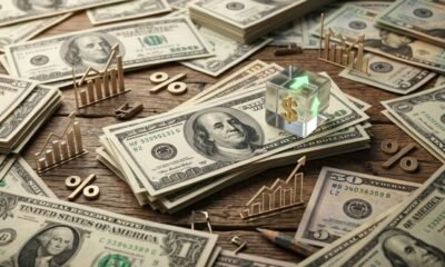 precio dólar hoy Perú — Representación gráfica de billetes de dólares y símbolos financieros que ilustran la fluctuación del tipo de cambio en el mercado peruano. Foto de: Exitosa Noticias