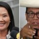 Keiko Fujimori y un representante de la autoridad electoral en el contexto del conteo de actas tras las elecciones en Perú. Foto de: CNN en Español