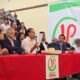Roberto Sánchez — Durante un evento político, los líderes del movimiento Juntos por Perú presentan el nuevo plan de gobierno improvisado. Foto de: Perú21