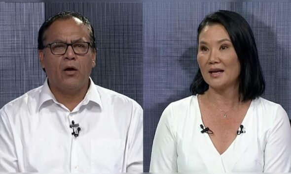 Imagen de la cobertura sobre Roberto Sánchez reta a Keiko Fujimori: "¿Está dispuesta la señora Keiko a elimin. Foto de: La República