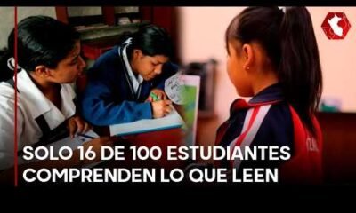Solo cada 100 — Imagen de la cobertura sobre Solo 16 de cada 100 estudiantes entienden lo que leen: baja comprensión lectora . Foto de: El Búho