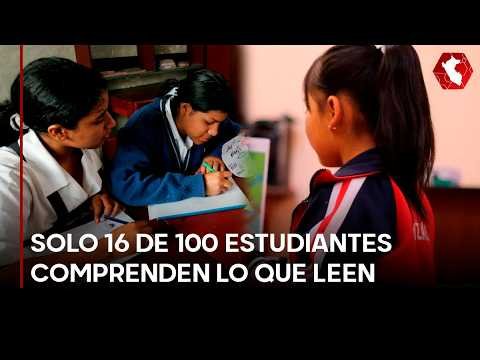 Solo cada 100 — Imagen de la cobertura sobre Solo 16 de cada 100 estudiantes entienden lo que leen: baja comprensión lectora . Foto de: El Búho