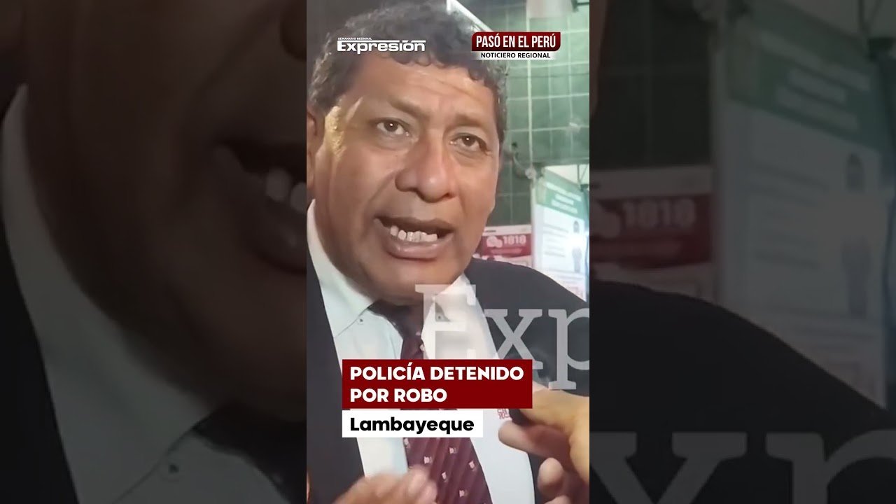 Suboficial policial — Imagen de la cobertura sobre Lambayeque: Policía acusado de robo a diputado electo en Lambayeque termina libr. Foto de: El Búho