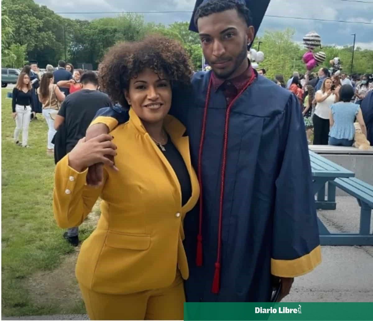 Volvió cumplir sueño — Raisa Yulisa Serrano Mendoza fue hallada muerta junto a su hijo, Yadhir Nael Cornelio, en una torre de Piantini. Foto de: EXTERNA