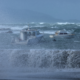 Wellington declara emergencia — Imagen de la cobertura sobre Nueva Zelanda evacúa a cientos de personas en su capital por olas de 11 metros. Foto de: Perú21