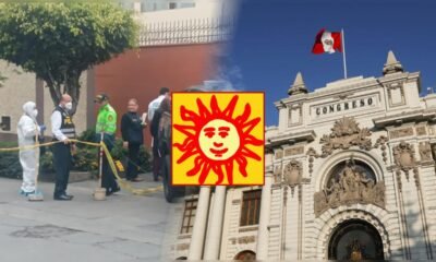 derogatoria de leyes pro-crimen — Personal de seguridad y autoridades en las inmediaciones del Palacio Legislativo durante el inicio de la nueva legislatura. Foto de: La República