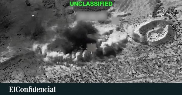 ofensiva militar — Imagen satelital que muestra una explosión de gran magnitud en una zona desértica como parte de la ofensiva contra objetivos militares iraníes. Foto de: Reuters