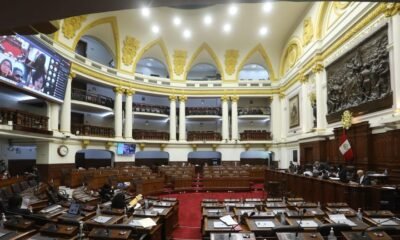 El interior del Congreso de la República donde se debatirá el crédito suplementario. Foto de: Gestión