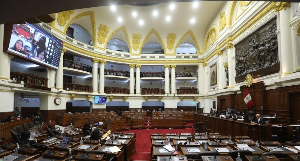 El interior del Congreso de la República donde se debatirá el crédito suplementario. Foto de: Gestión
