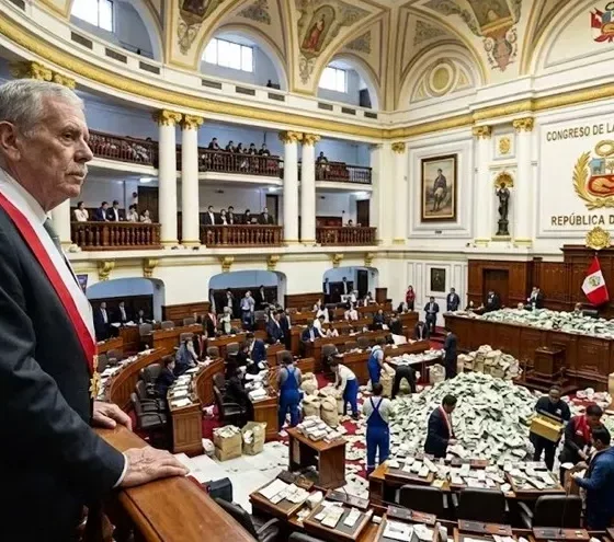 Congreso incrementa gastos — Imagen de la cobertura sobre Congreso: Trabajadores reciben bonos mensuales, semestrales y anuales. Gasto es . Foto de: El Búho