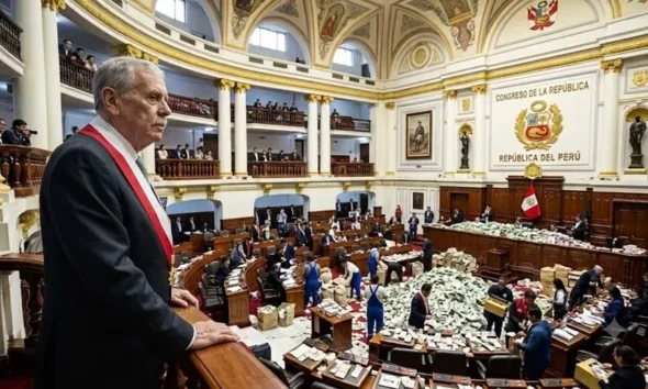 Congreso incrementa gastos — Imagen de la cobertura sobre Congreso: Trabajadores reciben bonos mensuales, semestrales y anuales. Gasto es . Foto de: El Búho