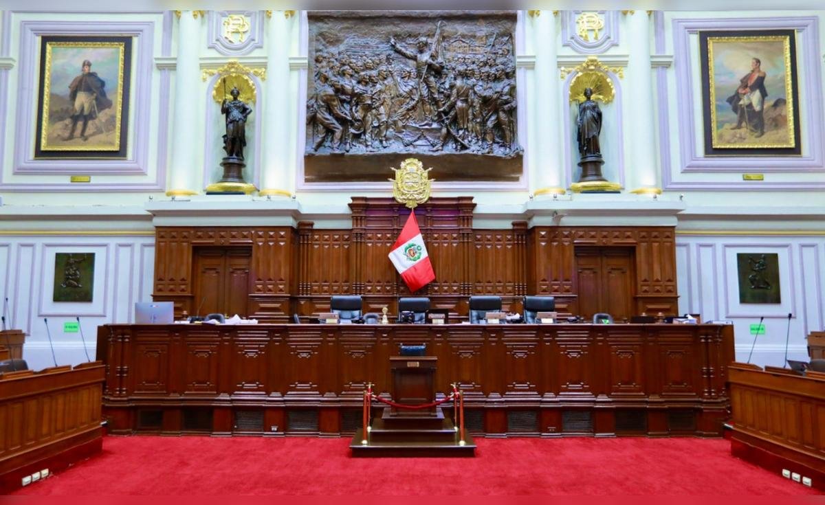 mesa directiva — El recinto del Congreso de la República donde se llevará a cabo la elección de las Mesas Directivas. Foto de: La República