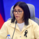 Delcy Rodríguez anuncia un paquete de medidas económicas en medio de las críticas por la respuesta del gobierno ante la tragedia en Venezuela. Foto de: EFE