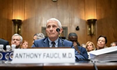 Quinta Enmienda — El Dr. Anthony Fauci comparece ante el Senado de Estados Unidos para testificar sobre la gestión de la pandemia de COVID-19. Foto de: CNN en Español