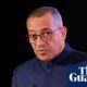 Tomé Príncipe — El presidente de Santo Tomé y Príncipe, Carlos Vila Nova, habla en un podio durante el periodo previo a las elecciones presidenciales. Foto de: The Guardian